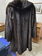 Pelliccia Black Glama Visone