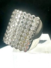 Anello da cocktail in argento