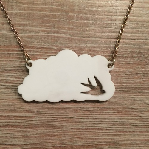 Collana rondine nuvola - rondine,