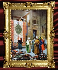 Dipinto Orientale Basar