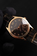 Patek Philippe Calatrava 5026J scatola neutra oro 18 carati, quadrante nero Sigma