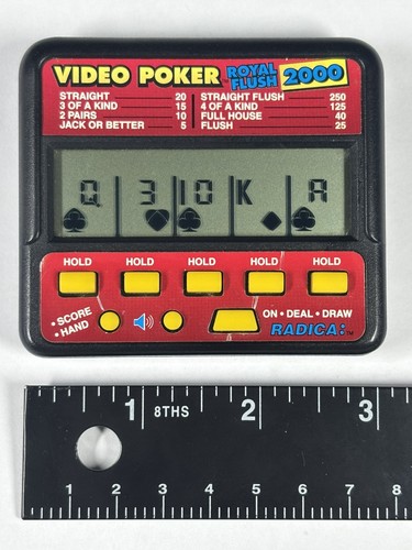 Radica video poker 410 - radica,
