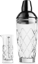 Bicchiere Cocktail Shaker Nero