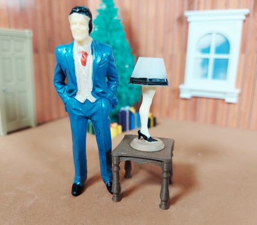 Lampada gamba mezza - , (1:24)