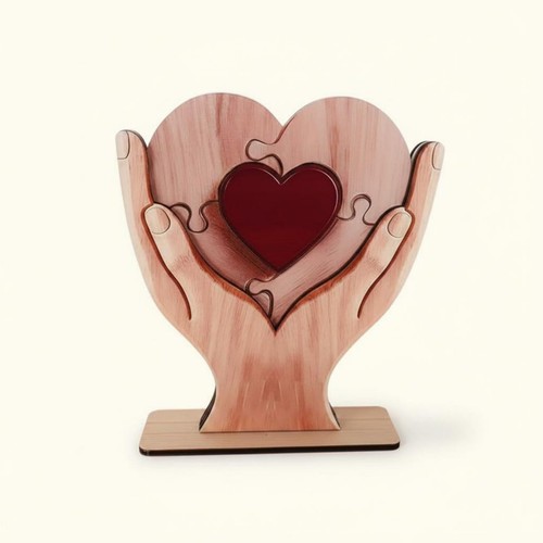 Gioco incastro cuore - a,