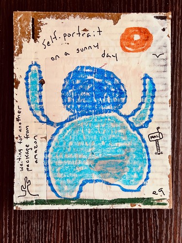 E9art autoritratto una - in,