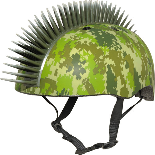 Casco mohawk mimetico digitale - casco,
