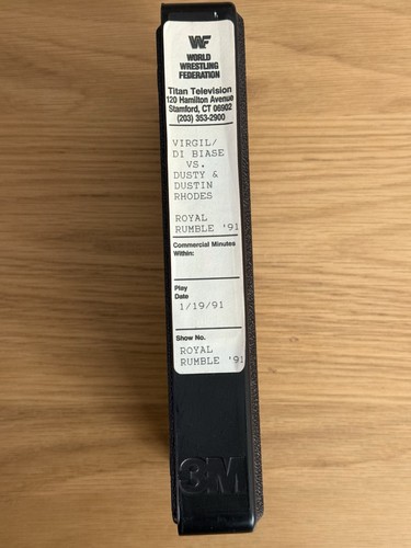 Wwf wwe vhs rare - wwe,