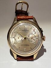 Lemania cronografo laminato oro cal.1270 Medico Compa 30 pulse