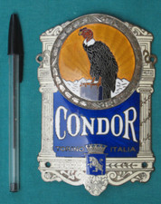 targa / insegna pubblicitaria CONDOR - Torino - produzione ponteggi ?