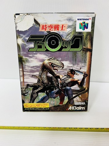 Dinosaur hunters n64 nintendo - dinosaur,