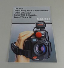 Depliant / Brochure Bauer