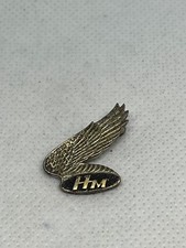 Vintage Honda HM motorcycle motorbike pin spilla 60s Logo Wing Moto Japan epoca