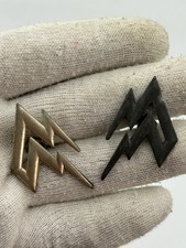 Fregio In Zama Da Mostrina “M Saettanti” Guardia Nazionale Repubblicana RSI WW2