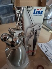 ISI SIFONE 1 NUOVO LITRO- PANNA MONTATA -SALSE CUCINA  MONTAPANNA INOX SATINATO 