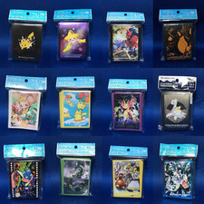 Pokémon Center Japan custodie esclusive sleeves artwork NUOVE e CONFEZIONE ORIGINALE