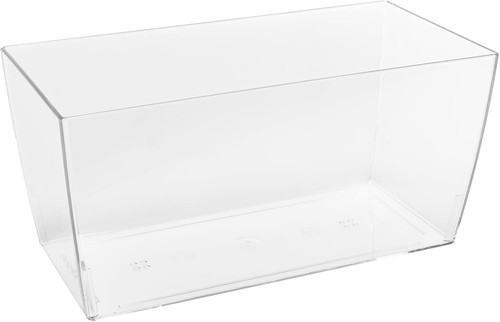 Vaso plastica trasparente - -,