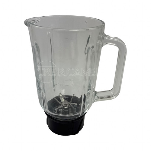 Bicchiere vetro 5l con - in, 1,5l