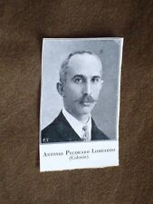 Antonio Pecoraro Lombardo nel 1920 Sottosegretario alle colonie