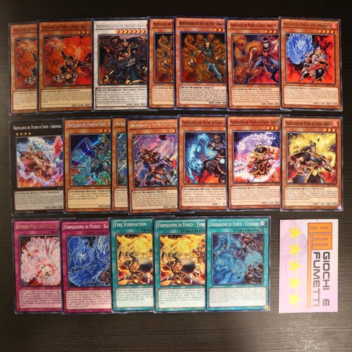 Lotto carte pugno fuoco - lotto,