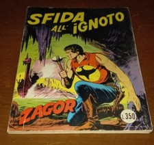 Zagor n.63 scritta  rossa- Sfida all'ignoto 