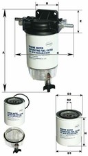 Filtro decantatore carburante - decantatore,