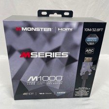 Monster M1000 Cavo HDMI 4K HDR Alta Velocità 18.0 Gbps In-Wall Rated 10M/32.8FT