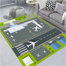 Tappeto Giocoso Aeroporto Con
