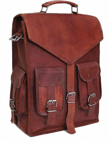 Zaino vintage pelle - zaino,