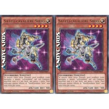 2x SATELLCAVALIERE SIRIO • (Satellarknight Sirius) • Rara • NECH IT027 • 1Ed