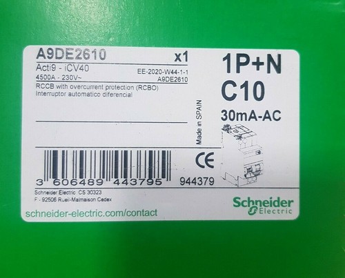 Schneider electric a9de2610 - schneider,