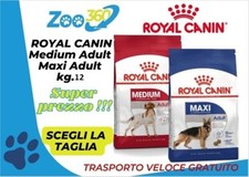 Royal Canin Medium Adult kg.12 / Maxi Adult kg.12 + spedizione gratuita!!