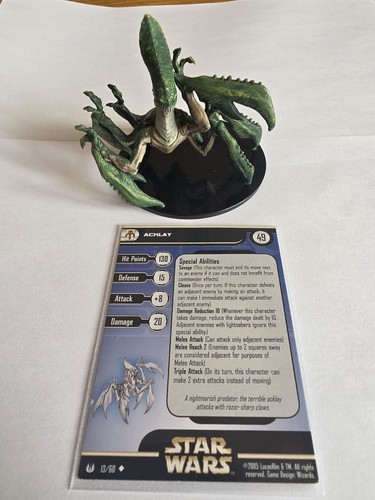 Star wars miniatures - star, acklay