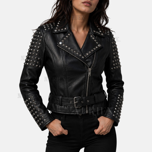 Giacca donna pelle con - giacca,