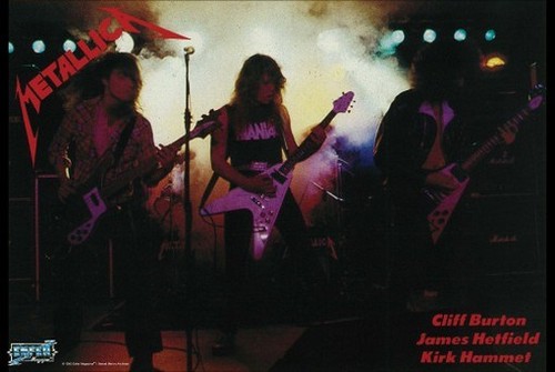 Poster metallica live stage - live, on