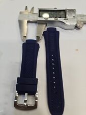 Cinturino Kienzle Poseidon  Primo Modello  Ansa 15 mm Larg 25 mm Blu Scuro