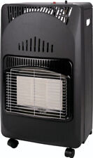 DCG Stufa a Gas Infrarossi Bombola max 15 Kg Pieghevole 4,2 kW Nero GH03N