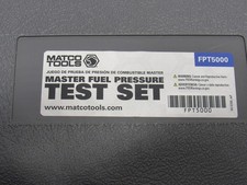 Matco Master Fuel Pressure