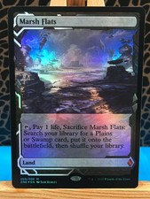 MTG - Marsh Flats. Zendikar