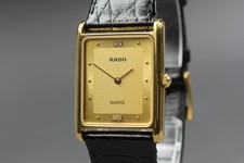 [Quasi come nuovo] Orologio Qz da donna RADO 133.5296.2 quadrante oro...