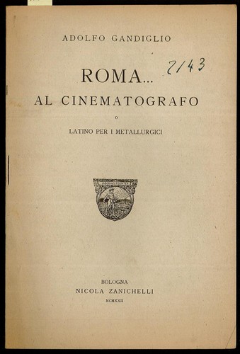 Roma cinematografo o - al,