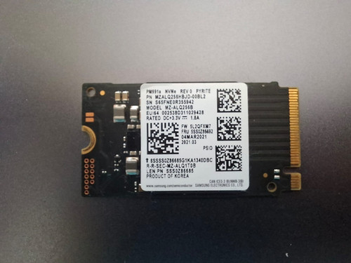 Ssd samsung pm991a 256gb - ssd,