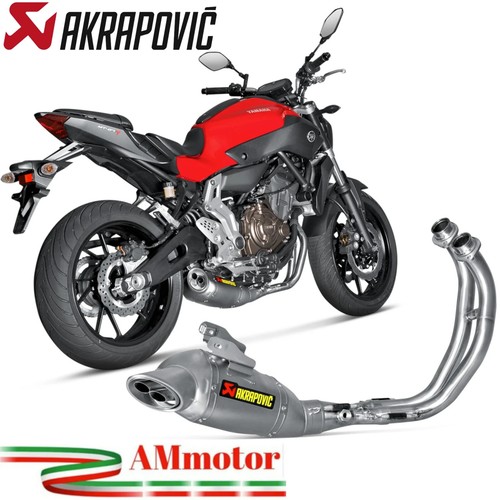 Akrapovic yamaha 2015 - yamaha, mt-07