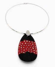 Collana Donna  Vetro Battuto E