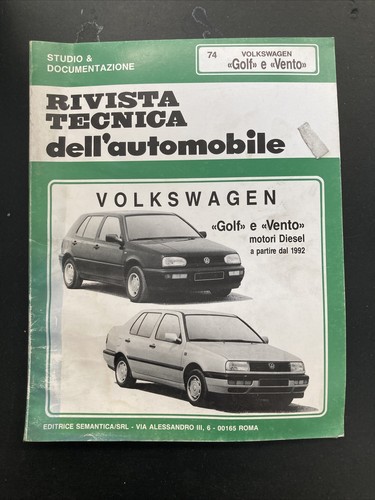 Rivista tecnica volkswagen - tecnica,