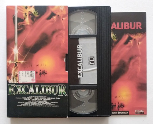 Vhs excalibur film - vhs, fantasy