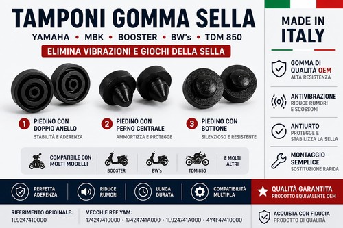 Silent blocco sella tampone