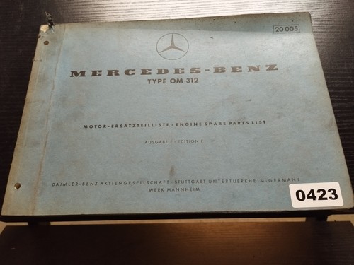 Motore 423 mercedes benz - mercedes,