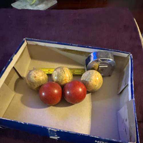 Antiche palline carom - antiche,