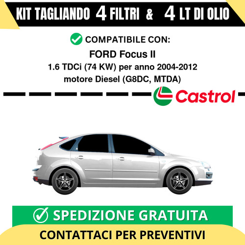 Tagliando per ford focus - per, ii